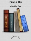 Ebook Tâm lý học - Cao Văn Đạt