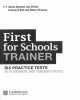 Ebook First for schools trainer - Six practice tests with answers and teacher's notes: Part  1