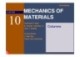 Lecture Mechanics of materials (Third edition) - Chapter 10: Columns