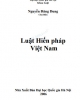 Giáo trình Luật hiến pháp Việt Nam (Phần 2) - ĐH Quốc gia Hà Nội