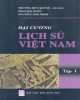 Ebook Đại cương lịch sử Việt Nam: Tập I - Phần 1