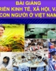 Bài giảng Phát triển kinh tế, xã hội, văn hóa, con người ở Việt Nam