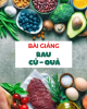 Bài giảng Rau-củ-quả