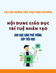 Tài liệu Hướng dẫn thực hiện thí điểm nội dung giáo dục trí tuệ nhân tạo cho học sinh phổ thông cấp tiểu học