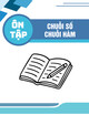 Ôn tập Chuỗi số - chuỗi hàm