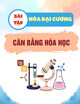 Bài tập Hóa đại cương: Cân bằng hóa học (Có đáp án)